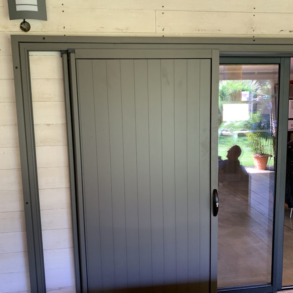 Volet galandage porte
